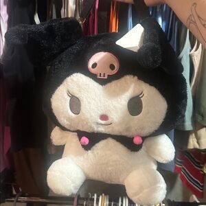 Cute Plush Kuromi Bag